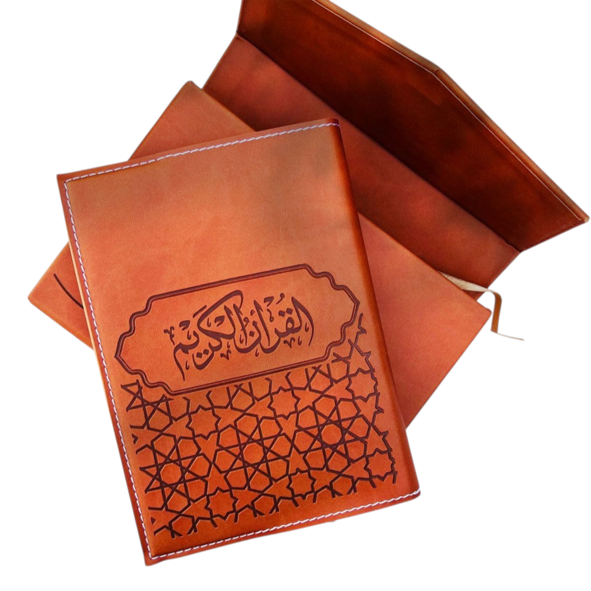 مصحف أنيق بغلاف من الجلد للهدايا - Book Fanar