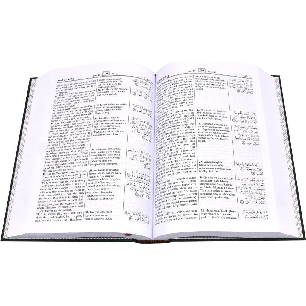 The Noble Quran Translation and Transliteration in Roman Script Darussalam