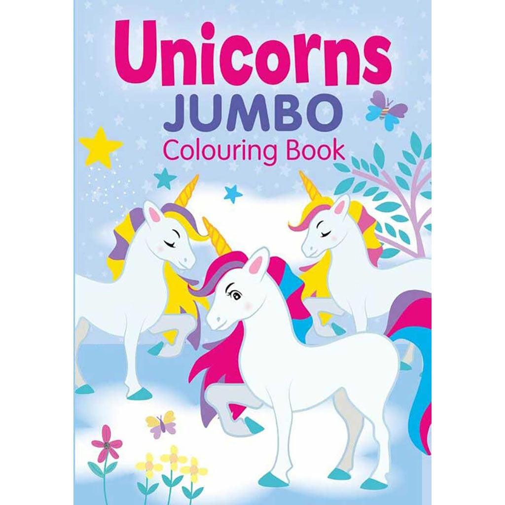 Unicorns Jumbo Colouring Book | Book Fanar