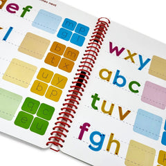 Wipe Clean ABC Activity Book | Reusable Alphabet Writing & Letter Recognition Practice