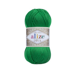 Alize - DİVA Silk Acrylic Yarn 100% Microfiber Acrylic Yarn 1 Ball skeins 100gr 383yds