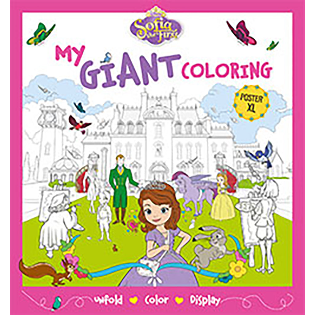 Sofia the First - My Giant Coloring - Hachette Antoine