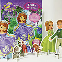 Sofia the First with push out figurines - Hachette Antoine