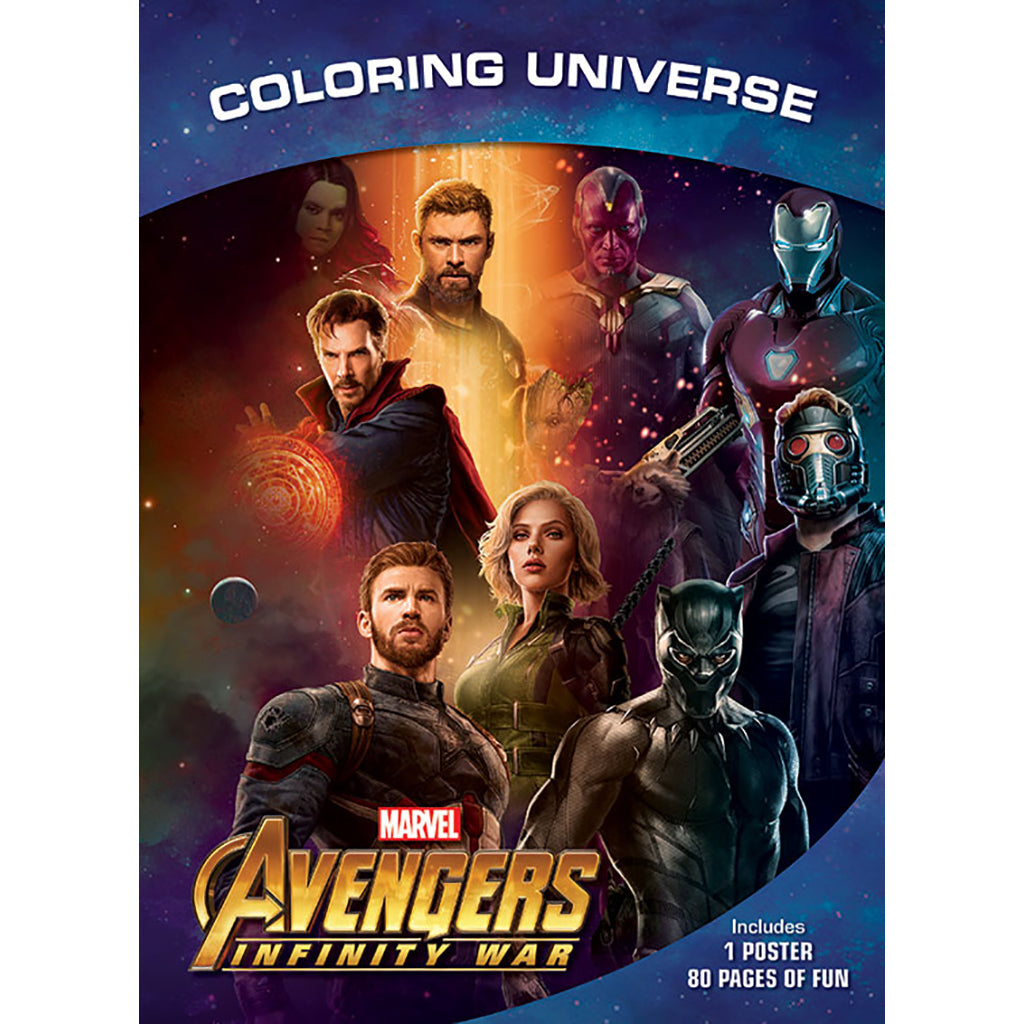 Coloring Universe - Avengers - Infinity war - Hachette Antoine
