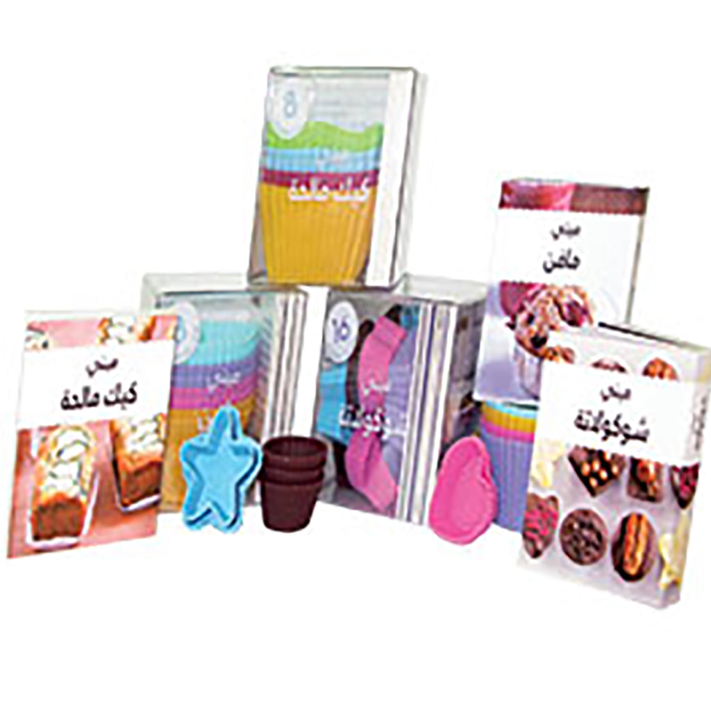 ميني مافن مع 8 قوالب من السيليكون -
Mini muffin
Booklet with 8 silicone molds Hachette Antoine