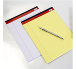 SINARLINE PD02077 LEGAL PAD YELLOW, A4 SIZE, 50 SHEETS PER PAD