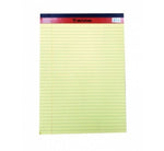 PD02075 SINARLINE LEGAL PAD YELLOW COLOE, A5 SIZE, 50 SHEETS