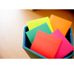 3M 654-5PK POST-IT NEON COLOURS 5 PADS