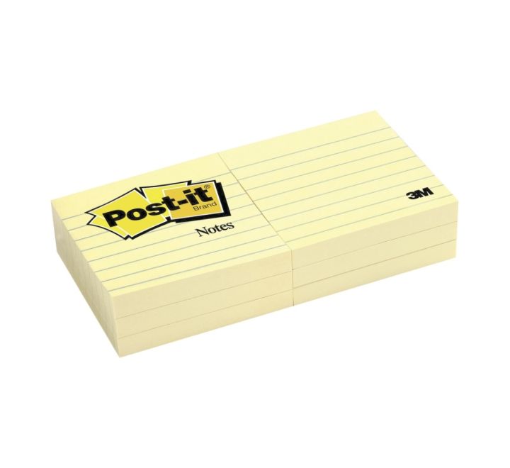 3M 630SS ملاحظات POST-IT مسطرة مقاس 3 × 3 