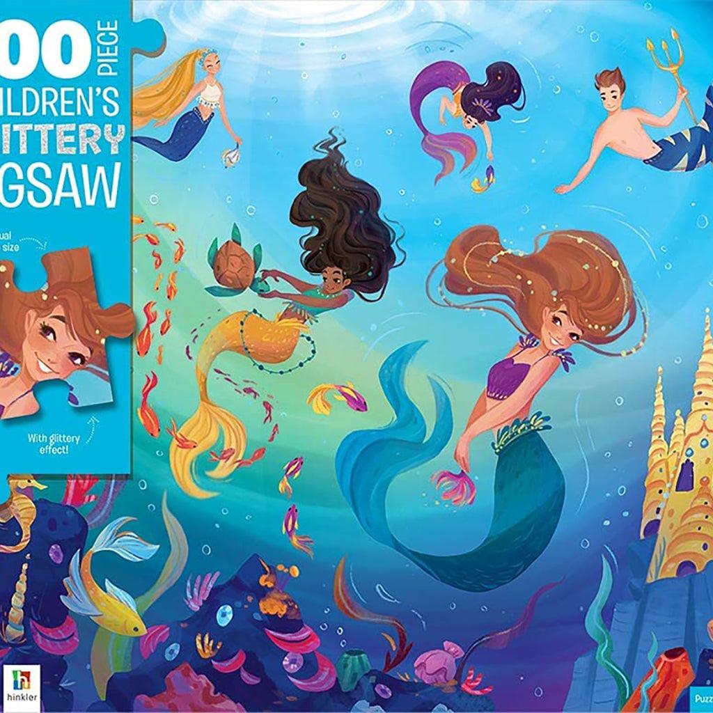 100 PIECE T & F JIGSAW MERMAIDS