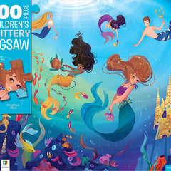 100 PIECE T & F JIGSAW MERMAIDS