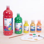 1000 ml Bottle Orange Poster Paint