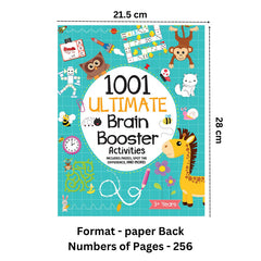 1001 Ultimate Brain Booster Activities – Fun Learning & Brain-Boosting Activity Book for Kids