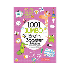 1001 Jumbo Brain Booster Activities – Fun Learning & Brain-Boosting Activity Book for Kids Ages 5–8