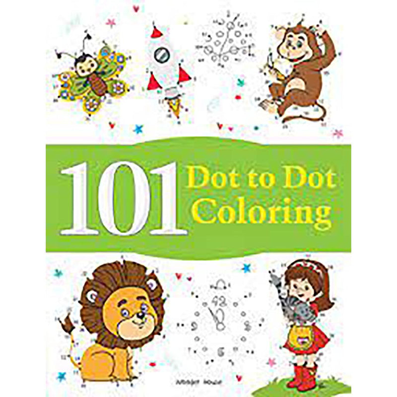 101 Dot to Dot Colouring