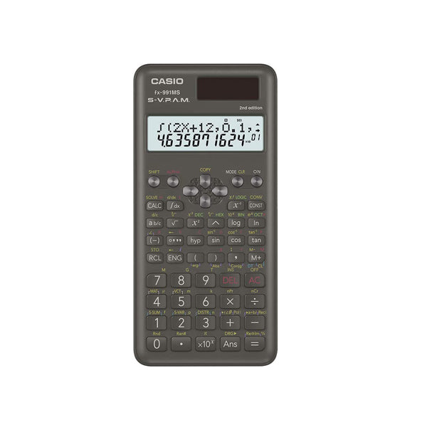 Casio Fx-991Ms-2Nd Edition Scientific Calculator Book Fanar