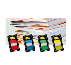 3M 680 1 POST-IT FLAGS - أحمر 1" X 1.7"، 50 ورقة