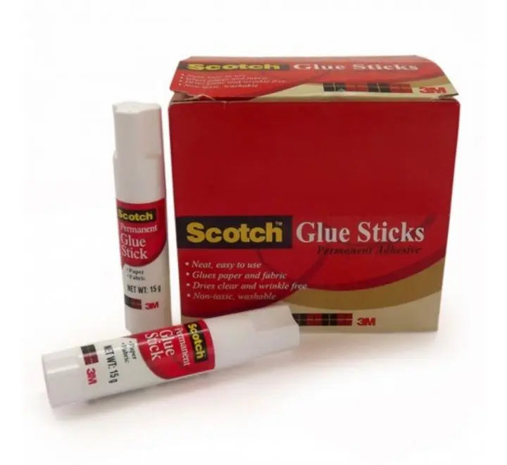 3M 6015-20D SCOTCH GLUE STICK, 15 GRAM, 20 PIECES PER PACK