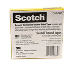 3M 665-1236 SCOTCH DBL.SIDED TAPE 1/2X36YARDS