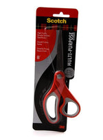 3M Scotch 1428 8-inch Multi Purpose Scissor, Red