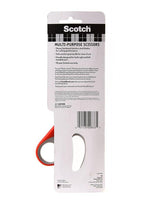 3M Scotch 1428 8-inch Multi Purpose Scissor, Red