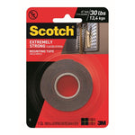 3M SCOTCH MOUNTING ROLL PERMANENT, 1INX50IN 114P