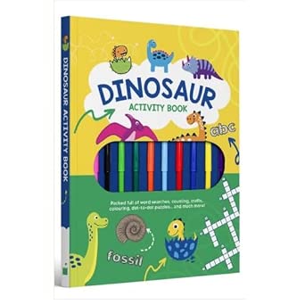 Activity 10-Pen Pad: Dinosaurs – Activity Book