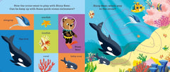 Bizzy Bear: Find and Follow – Under the Sea | Interactive Board Book for Toddlers