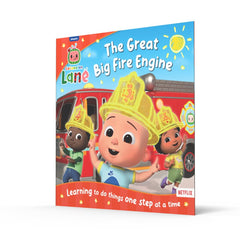 CoComelon Lane: The Great Big Fire Engine Picture Book – A Gentle Early-Learning Storybook About Feeling Worried