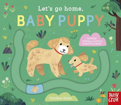 Let's Go Home, Baby Puppy – Interactive Sliding Counter Board Book for Babies and Toddlers