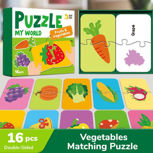 A global puzzle - frozen fruits