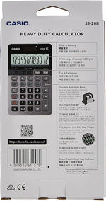 Casio JS-20B Heavy Duty Calculator Book Fanar