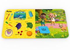 CoComelon First 100 Words Lift-the-Flap Book