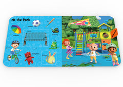 CoComelon First 100 Words Lift-the-Flap Book