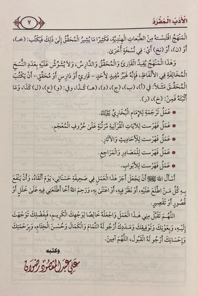 الأدب المفرد للبخاري