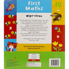 Wipe-Clean: First Maths | Reusable Early Maths Activity Book for Children