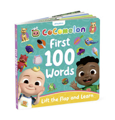 CoComelon First 100 Words Lift-the-Flap Book