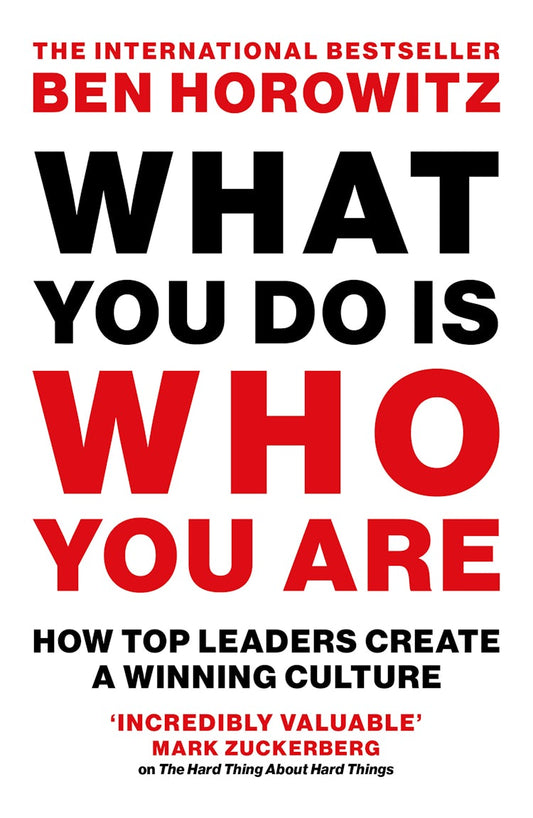What You Do Is Who You Are