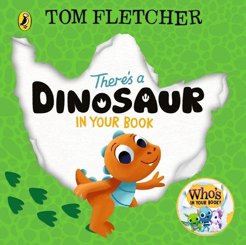There is a dinosaur in your book