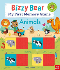 Bizzy Bear Memory Book Animals