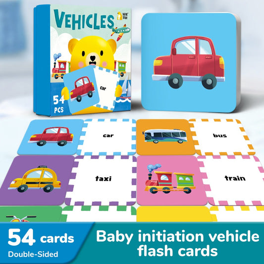 Flashcard - for vehicles - English