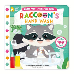 كتاب "أصدقاء العادة" من  غسول يدين الراكون