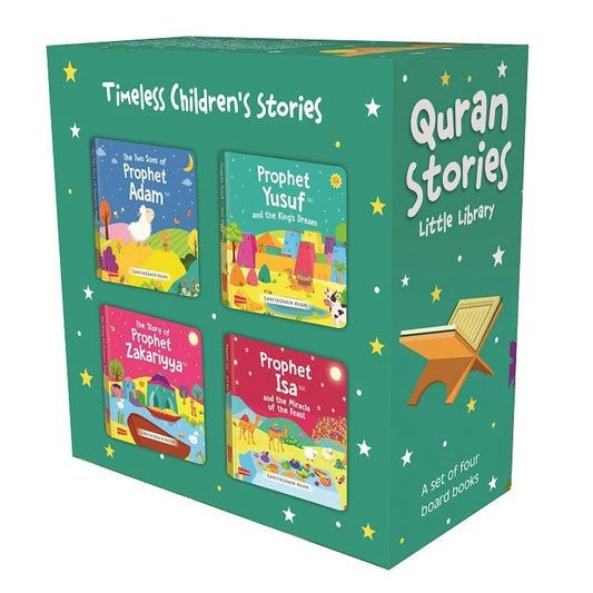 Quran Stories – Little Library Vol. 3 (Set of 4 Board Books)