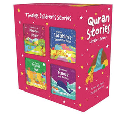 Quran Stories – Little Library Vol. 2 (Set of 4 Board Books)
