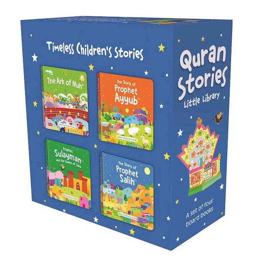 Quran Stories – Little Library Vol. 1 (Set of 4 Board Books)