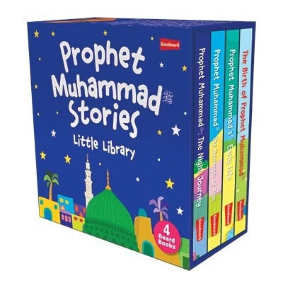 Prophet Muhammad Stories – Little Library (Set of 4 Board Books)