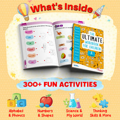 The Ultimate Workbook for Children: A – 300+ Fun Educational Activities for Early Learning and Skill Development