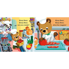 Bizzy Bear: Pizza Time – Interactive Board Book for Toddlers