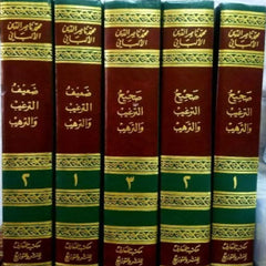 Authentic and weak Al-Targhīb wa Al-Tarhīb 5 volumes