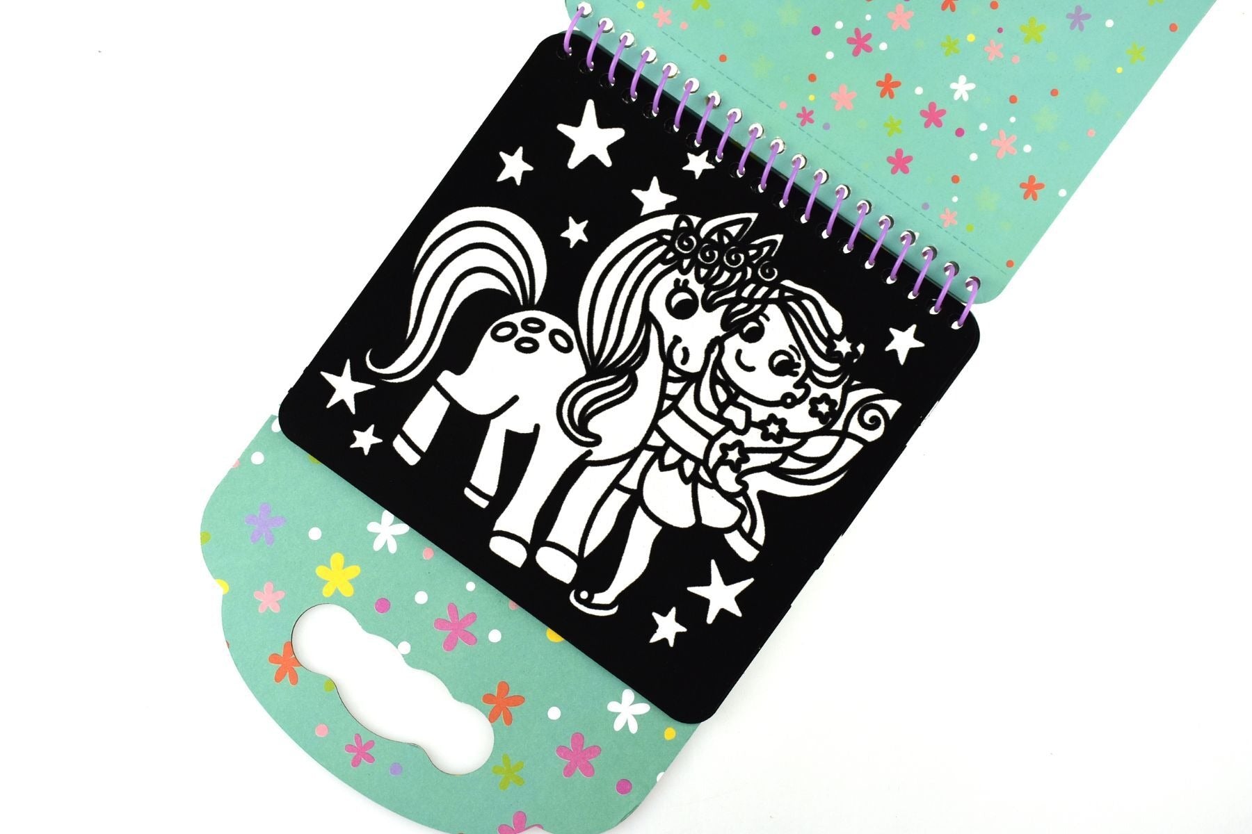 VELVET COLOURING KIT - UNICORN
